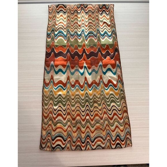 Multi-Color Sheer Scarf - Picture 8 of 10